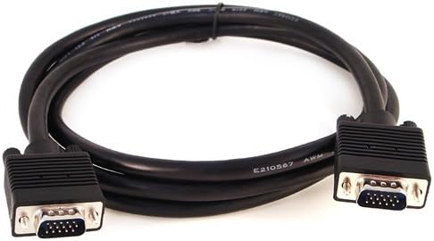 Cable N Wireless HD15 Male to Male SVGA VGA Long Video Monitor Cable for TV Computer Projector (15 Feet)