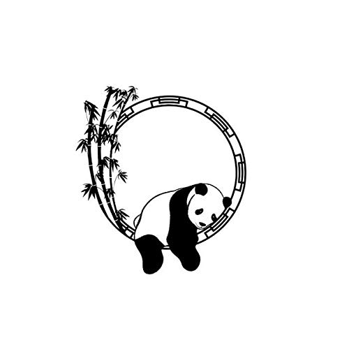 Cute Panda Bamboo Wall Sticker Decal for Living Room Bedroom Decoration