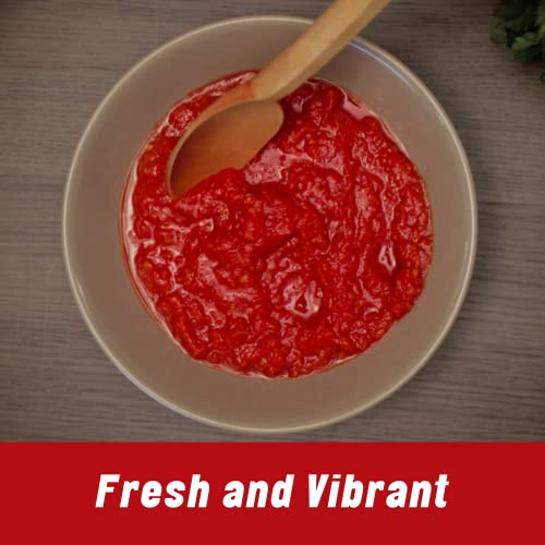 Mutti Crushed Tomatoes (Polpa), 14 oz. 12 Pack Italy’s 1 Brand of Tomatoes Fresh Taste