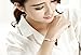 LMCIEZR Women's Simple Sterling Silver Beads Bangle Bracelet Transfer Lucky Beads Bracelet Cuff Bracelet Bangle with Open Design