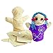 Colorations CANPUP Set of 12 Kids Decorate Your Own Canvas Hand Puppets, 9-1/7