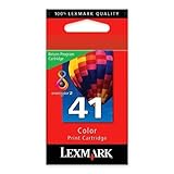 New Genuine Lexmark 41 Color Ink Cartridge 18Y0141 Retail Box ; X6575 Prof