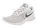 NIKE Womens Flex Contact Running Shoe White/Cool Grey-Metallic Silver (size 8)
