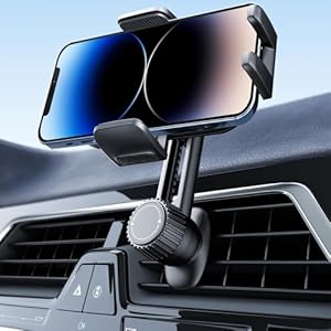 【全方位自由調整可能】スマホホルダー 車載携帯ホルダー スタンド 伸縮アーム 長さ・高さ調整可能 360度回転