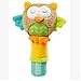 Cartoon Stuffed Animal Baby Soft Plush Hand Rattle Toys Infant Dolls Squeaker Sticks for Toddlers