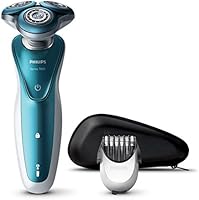 Philips 7000 S7370/41 - Afeitadora el&eacute;ctrica, uso en seco y h&uacute;medo, color azul