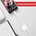 Headphone Jack Adapter Dongle for iPhone 7/7 Plus/8/8 Plus/X/Xs/XR/Xs Max Adapter to 3.5mm Jack Converter Fast Car Charger Accessories Cables & Audio Connector 2 in 1 Earphone Splitter Adapterthumb 2