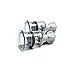 HiiBaby®2pcs M Size (Dia. 1.1in) Twist No Pump Suction Cupping Nipple Enhancer Enlargement Breast Enlarger Vacuum Rotary Bondage Fetish - Firmer, Perkier, Larger Nipples