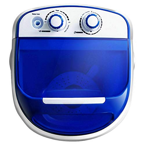 COSTWAY Mini Washing Machine, Portable Washer for Compact Laundry