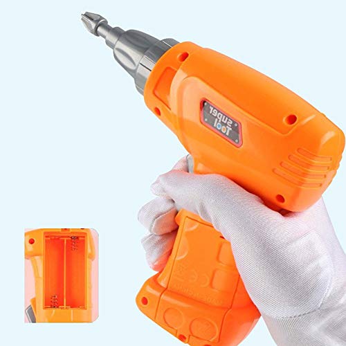 Fashionlook Children's Electric Drill Nut Disassembly Assembly Combination Jigsaw Hand Screw Screw Blocks Educational Toys Puzzle
