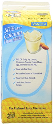 Almond Breeze Hint of Honey, Vanilla, Almondmilk , 64, fl oz