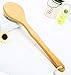VASLON Natural Boar Bristles Bath,Dry Brushing Body Brush, Boar Bristles Exfoliating Body Massager with Long Wooden Handle& No Handle 2Pcs