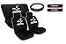 ROAD RUNNER 11PC Full Interior Auto Set Low Back Seat Covers & Bench Steering Wheel bugs bunny tweety bird coyote yosemite sam UNIVERSAL FIT