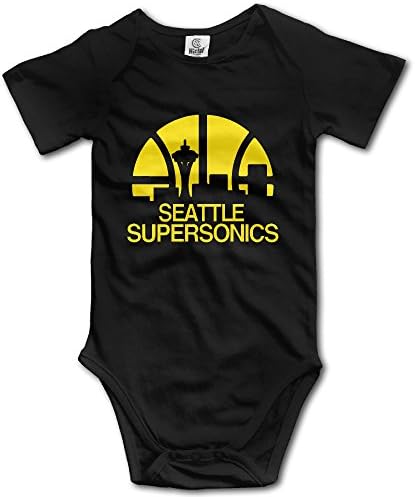 Seattle Supersonics Basketball Team Baby Onesies Baby Clothes