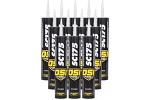 GUOML OSI SC-175 Acoustical Sound Proof Sealant - 28 oz. (12 Tubes Per Carton)