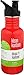 Klean Kanteen 18oz Classic Stainless Steel Water Bottle with Klean Coat, Single Wall and Leak Resistant Sport Cap 3.0 - Mineral Red