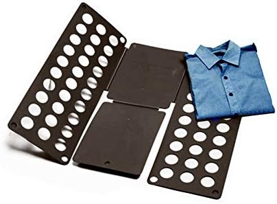 至高 シャツたたみボード 衣類 収納 棚 折りたたみ クイックプレス 収納力アップ 衣服折り畳み器 ｔシャツ ｙシャツ セーター パンツ物 洗濯折たたみボード 衣類簡単 整理整頓 黒 48cm 40cm