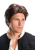Rubies Costume Co. Inc mens Star Wars Adult Han Solo Wig Standard