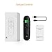 Presentation Remote, Doosl Rechargeable Wireless Presenter with LCD Display, 2.4GHz Wireless USB Powerpoint PPT Clicker Remote Control (Black)