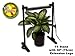 SunBlaster Universal Powder-Coated Aluminum Adjustable Lighting Stand with Heavy-Duty Plant Growing Tray, Fits All Size T5 Light Strips