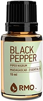 Rocky Mountain Oils Black Pepper Essential Oil 15ml - 100% Pure Therapeutic Grade | Natural Aromatherapy Diffuser Oil, 15ml Steam Distilled