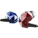 Yi-Tech E6Plus Sound Intone E6 Pro in-Ear Headphones Sport Running Earbuds Noise Isolating Headset with in-Line Mic - Translucent Red/Blue