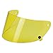 Biltwell Gringo S Helmet Flat Shield (Yellow, One Size)