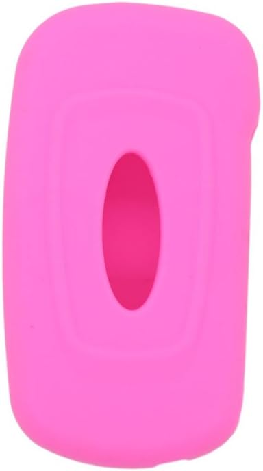 BROVACS Silicone Cover Protector Case Holder Skin Jacket Compatible with FORD 3 Button Flip Remote Key Fob CV9700 Pink - Image 4