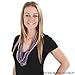 Rhode Island Novelty 33 Inch 66 MM Bead Necklace Assortment, 144 Pieces per Order