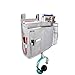 Surblue Bedside Caddy Hanging Bed Organizer Storage Bag Pocket for Bunk and Hospital Beds, College Dorm Rooms Baby Bed Rails,Camp (8 Pockets),Gray