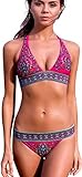 Imilan Boho Paisley Bikini Set Sexy Women Beachwear Swimsuit