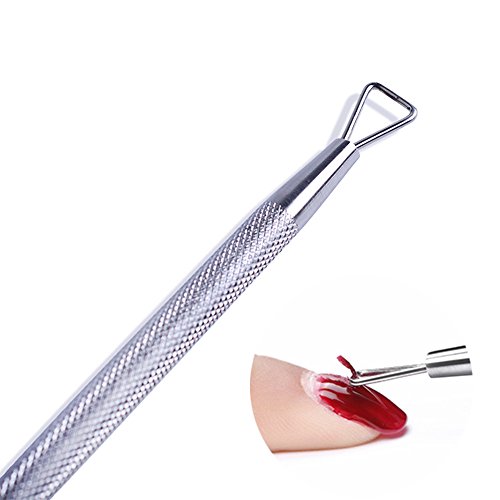 CHOP MALL Cuticle Nipper Clipper and 3Pcs Cuticle Pushers - Stainless Steel Cuticle Remover and Gel Nail Polish Scraper for Fingernails Toenails Beauty Manicure Tool Set - Thumbnail 3