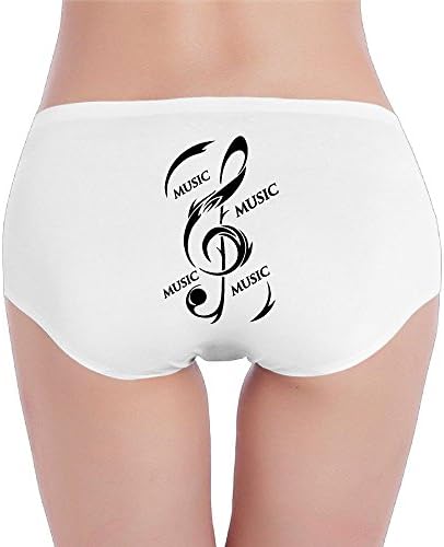YOIGNG Women Note Panties Sexy T-Back Thong Bikini Underwear
