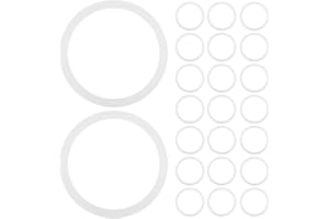 PRETYZOOM 24pcs Silicone Sealing Rings 70mm, Regular Mouth Mason Jar Gaskets Replacement, Jam Jar Lids Sealing Rubber Gaskets