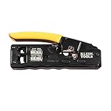 Klein Tools VDV226-107 Compact Ratcheting Modular Crimper
