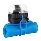 SHOKE Collapsible Water Bottle Soft Silicone Portable with Leak Proof for Sports Traveling BPA Free 19/25 Ounce