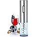 GOSCIEN Electric Wine Opener, Automatic Electric Wine Bottle Corkscrew Opener, Rechargeable Stainless Steel Cordless Electric Wine Bottle Opener Gift Set with Foil Cutter, USB Charging Cable