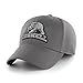 NCAA Men's Cornell Big Red OTS Comer Center Stretch Fit Hat, One Size, Charcoal