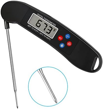 Sonfan Meat Thermometer Instant Read for Grill and Cooking Food for Kitchen BBQ Grill Smoker