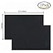2 Pieces Leather Patch, Adhesive Backing Leather seat Patch for Repair Sofa, Car Seat, Jackets, Handbag, 13 by 7 Inch, Black