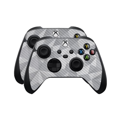 Carbon Fiber Skin Compatible with Microsoft Xbox Series X|S Controller (2 Pack)…