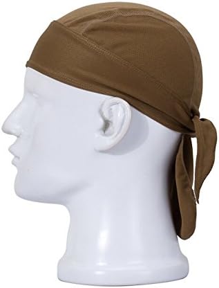 Amastly TM Sweatband High-Performance Dew Rag Headwrap Skull Cap Helmet Liner UED05