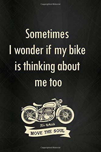 Lined Notebook With Quote - Biker Dad Father's Day Gift (Gag Gifts)