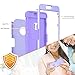 BENTOBEN iPhone 6S Plus Case, iPhone 6 Plus Case, Drop Protection Shockproof 3 in 1 Hybrid Hard PC Covers Soft Silicone Bumper Full Body Protective Case for iPhone 6 Plus / 6S Plus (5.5 Inch), Purple