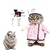 NACOCO Dog Cat Nurse Costume Pet Nurse Clothing Halloween Jeans Outfit Apparel (M)