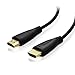 HDMI Cable 6ft HDMI Cord with 24K Gold-plated, 90 Degree HDMI Adapter & Cable Ties, HDMI 2.0 Cable High Speed for Ethernet, PS4, 1080P, Xbox One, 3D, PC-4 Pack by PERLESMITH