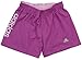 Adidas Big Girl's Striped Roll Over Shorts