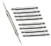 Olytop for 20mm Spring Bars Watch Pins Replacement Pins 8 PCS Diameter 1.5mm with Watch Band Remove Tool (20mm)