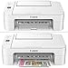 Canon 4800 x 1200dpi Wireless All-in-One Compact Inkjet Printer for Home Use with Print, Scan, Copy (White) + Set of Ink Tanks + USB Printer Cable + HeroFiber Ultra Gentle Cleaning Cloththumb 3