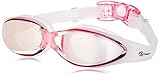 i SWIM PRO Swimming Goggles - No Leaking, Anti-Fog, UV Protection, Crystal Clear Vision with Protective Case - Comfortable Fit For Adults, Men, Women, Youth, Kids 10+